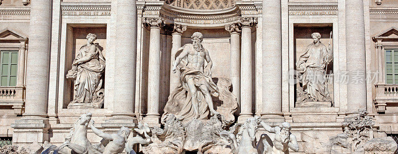 Fontana di Trevi -罗马，意大利